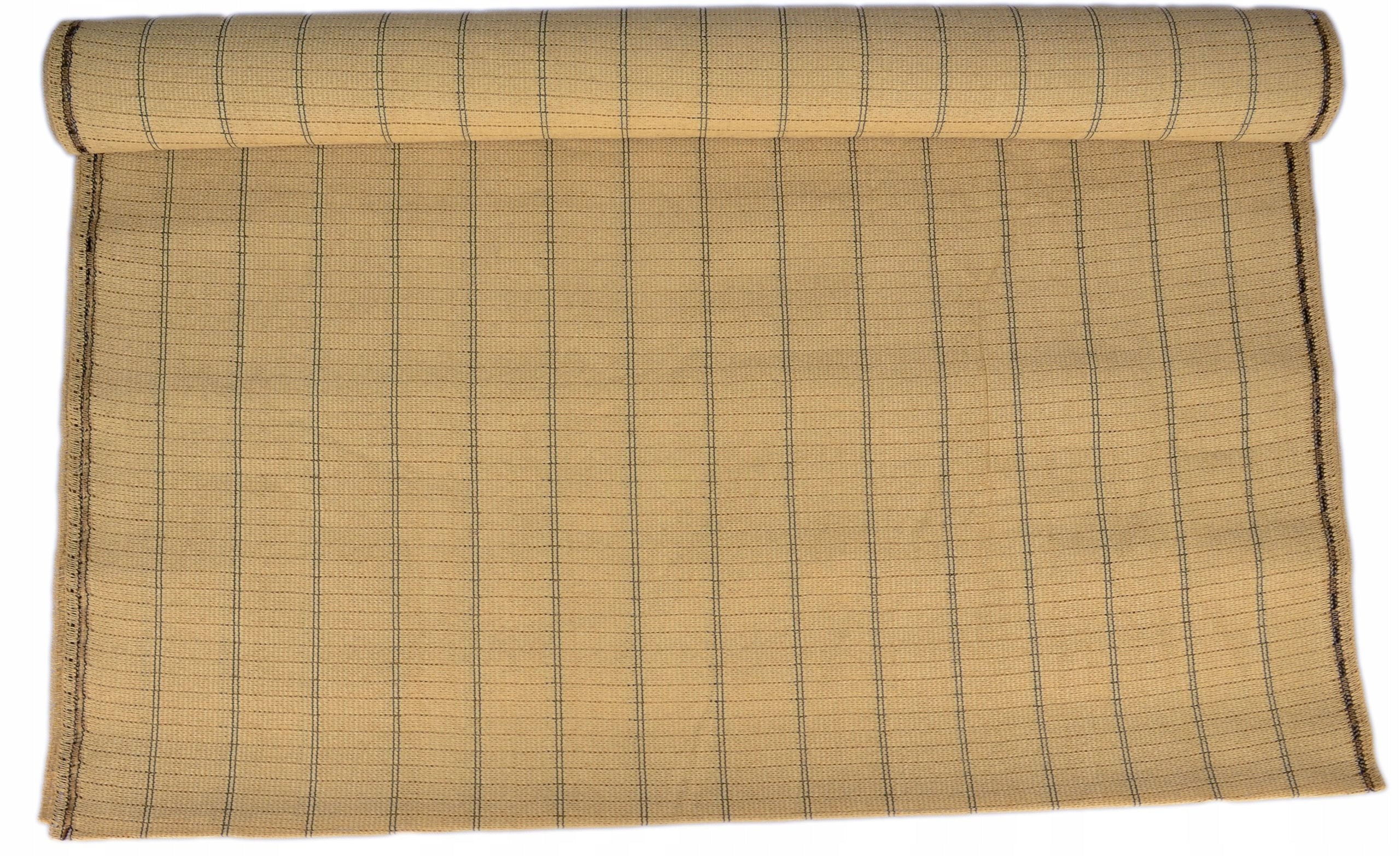 Balcony Cover Balcony Mat HAVANA Beige 1x5m Cream Fabric Railing Product width 100 cm
