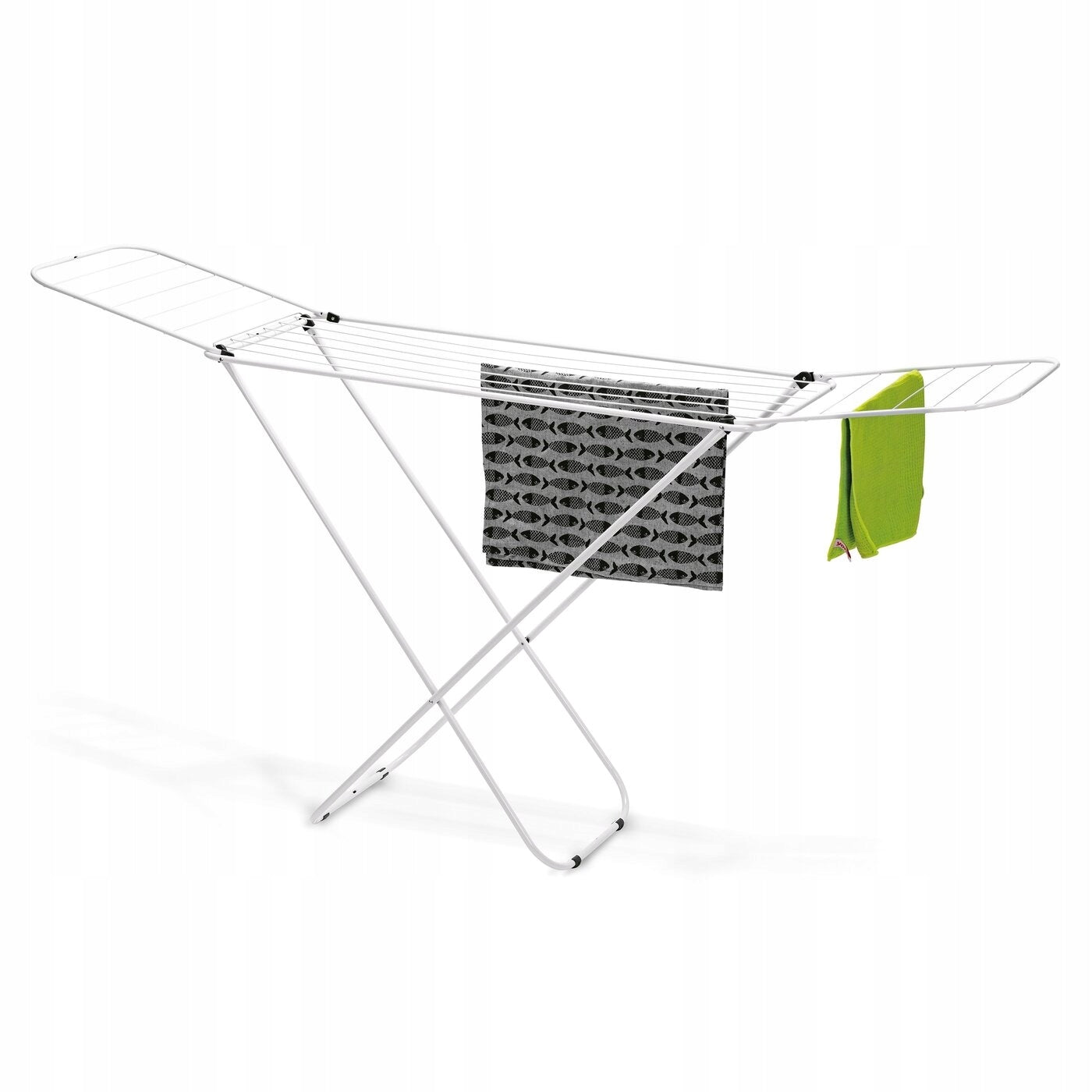 Balcony clothes dryer, garden, free-standing, horizontal, 105-182 cm EAN (GTIN) 5903313447676