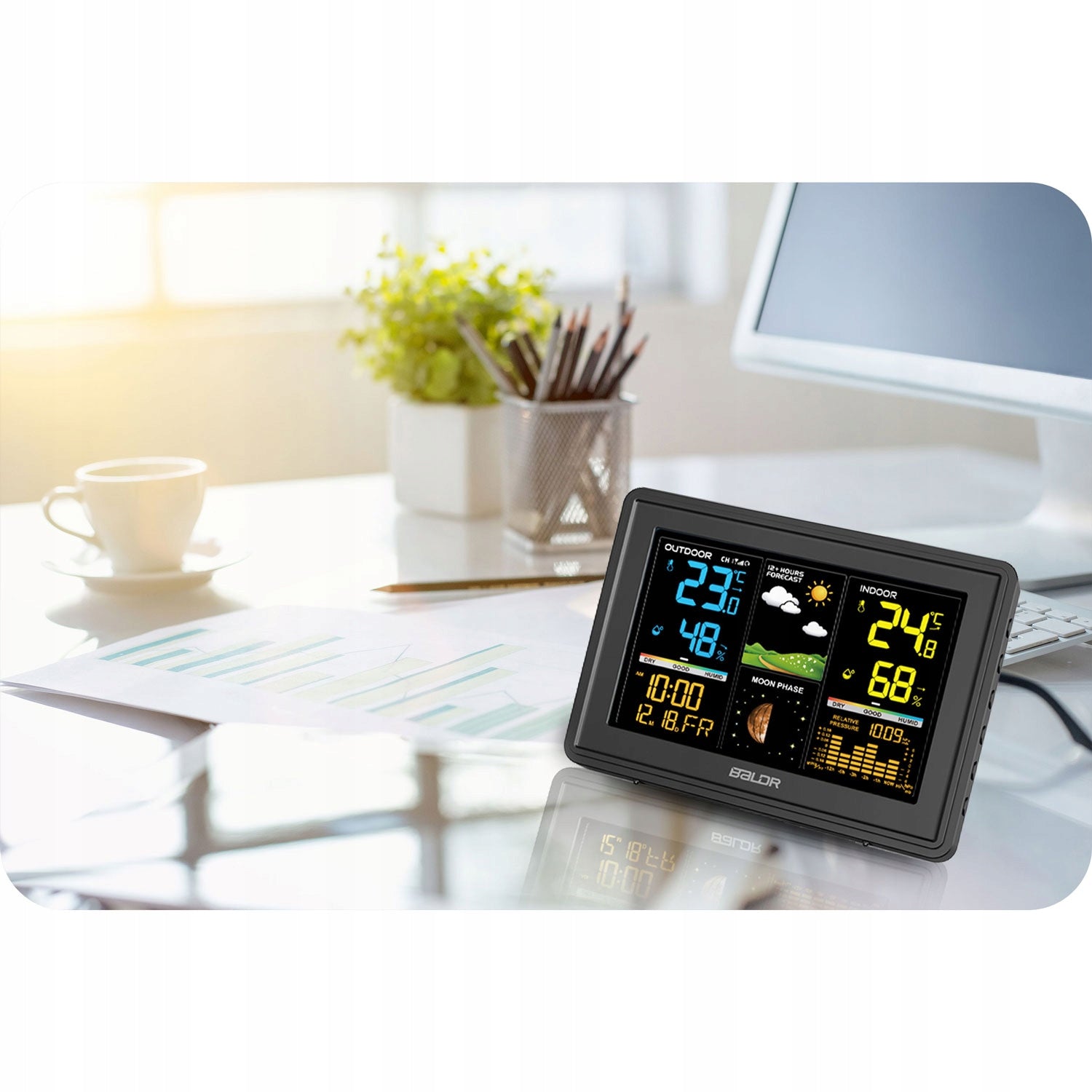 Baldr Weather station wireless hygrometer thermometer sensor Brand Baldr