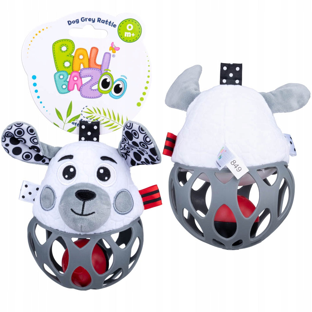 Balibazoo DOG ball rattle Educational toy CONTRAST TEETHER BALL Manufacturer code 80849