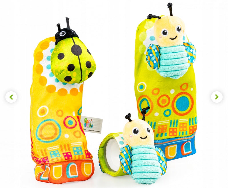 Balibazoo Meadow Rattles Set