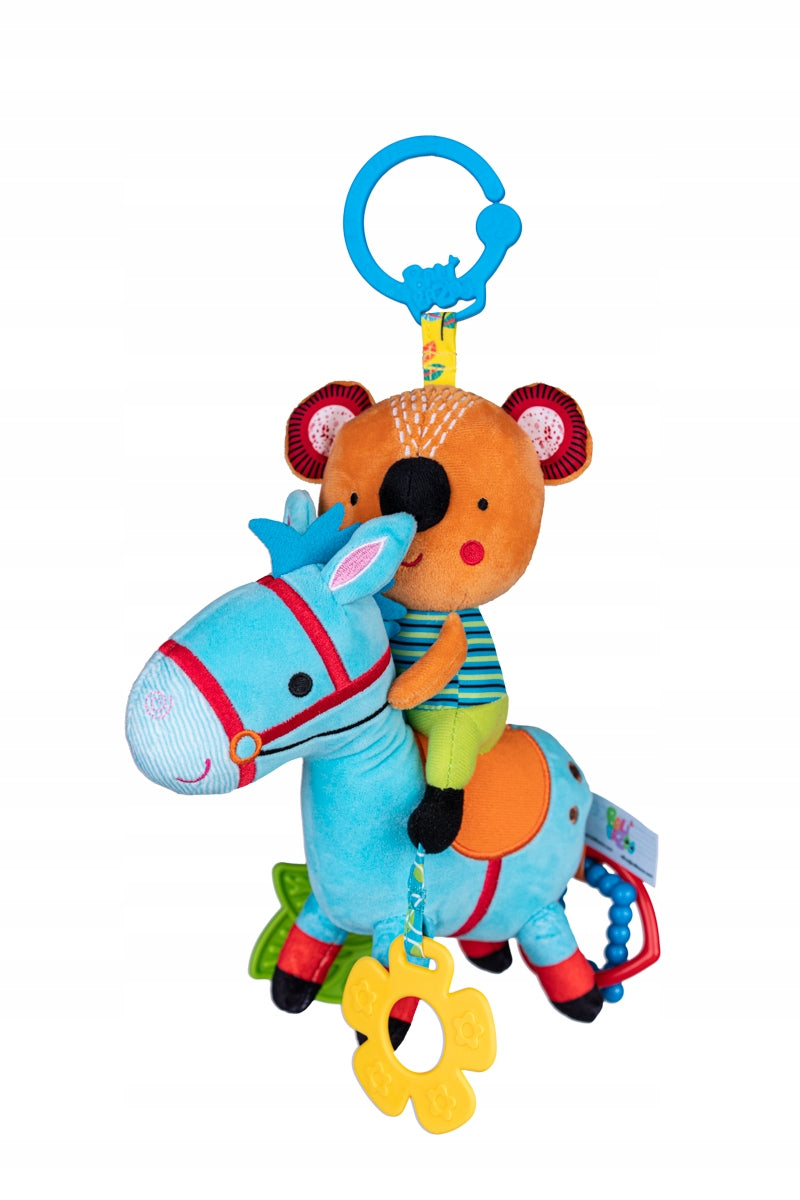 Balibazoo Vibrating Music Pendant Horse Teethers Hugging Brand Balibazoo