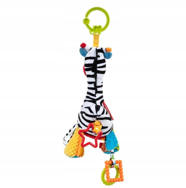 Balibazoo Zebra Zoya car seat stroller pendant with 0M+ music box Brand Balibazoo