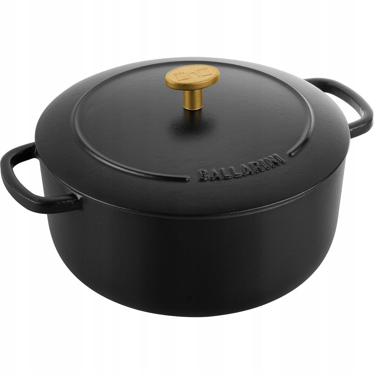 Ballarini Bellamonte Cast iron pot 3 ltr black