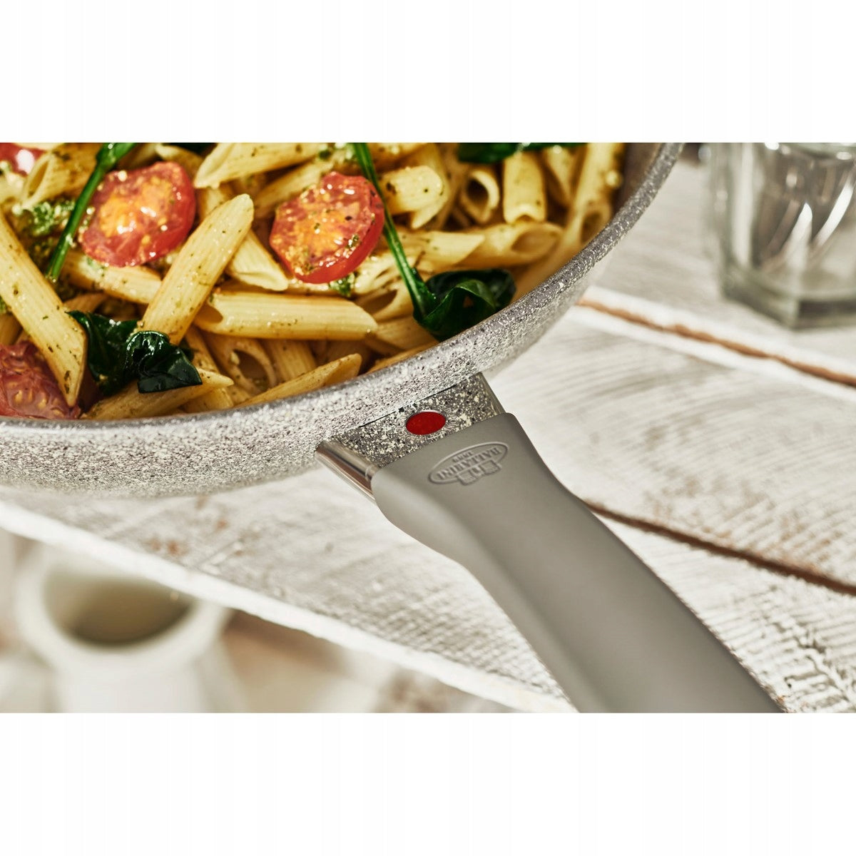 Ballarini Murano Wok 30 cm GRANITE - GTANITIUM EXTREME - ORIGINAL ITALY Brand Ballarini