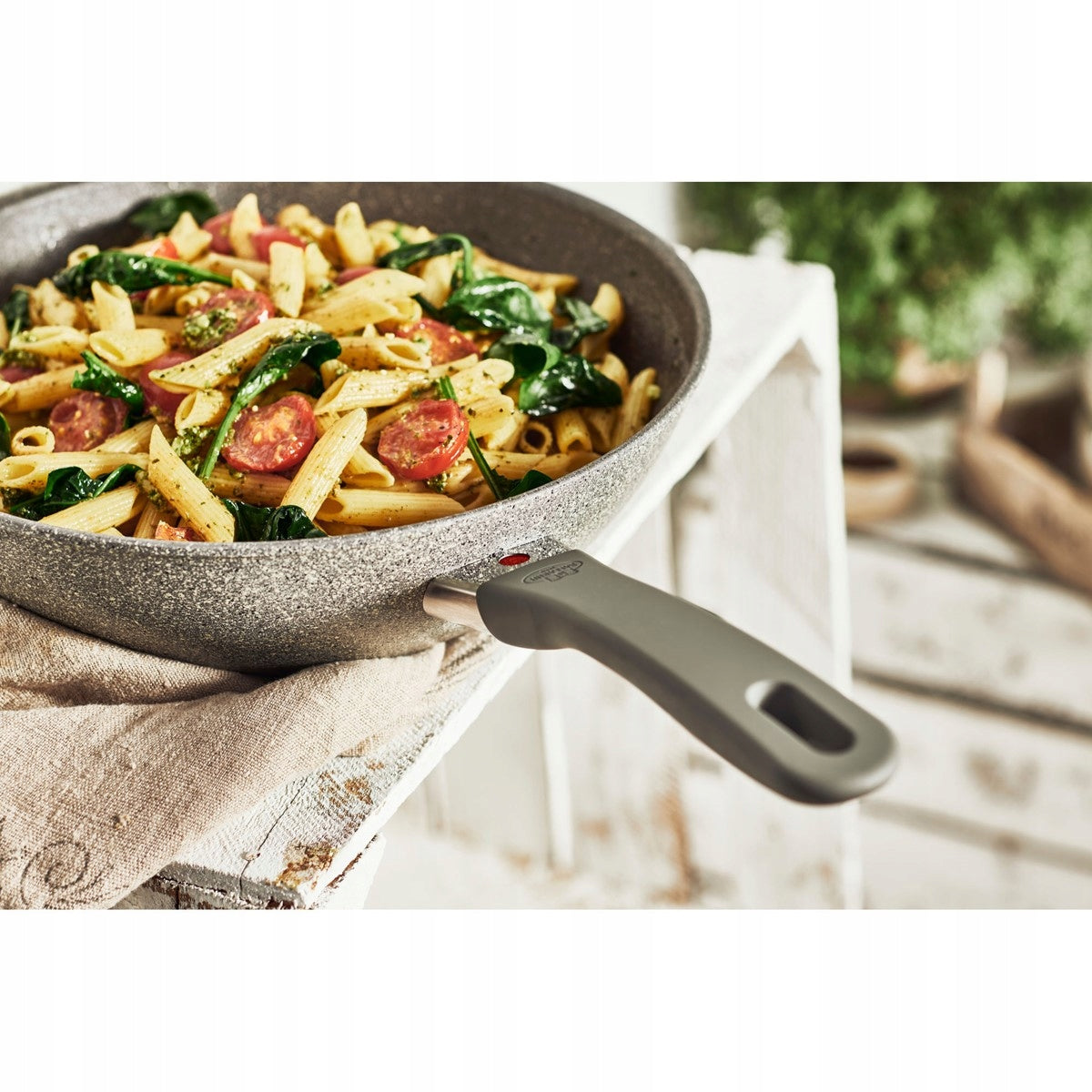 Ballarini Murano Wok 30 cm GRANITE - GTANITIUM EXTREME - ORIGINAL ITALY Manufacturer code 75002-915-0