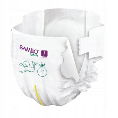 Bambo Nature 1 Newborn 2-4kg Diapers, 22 Pack Brand Bambo Nature