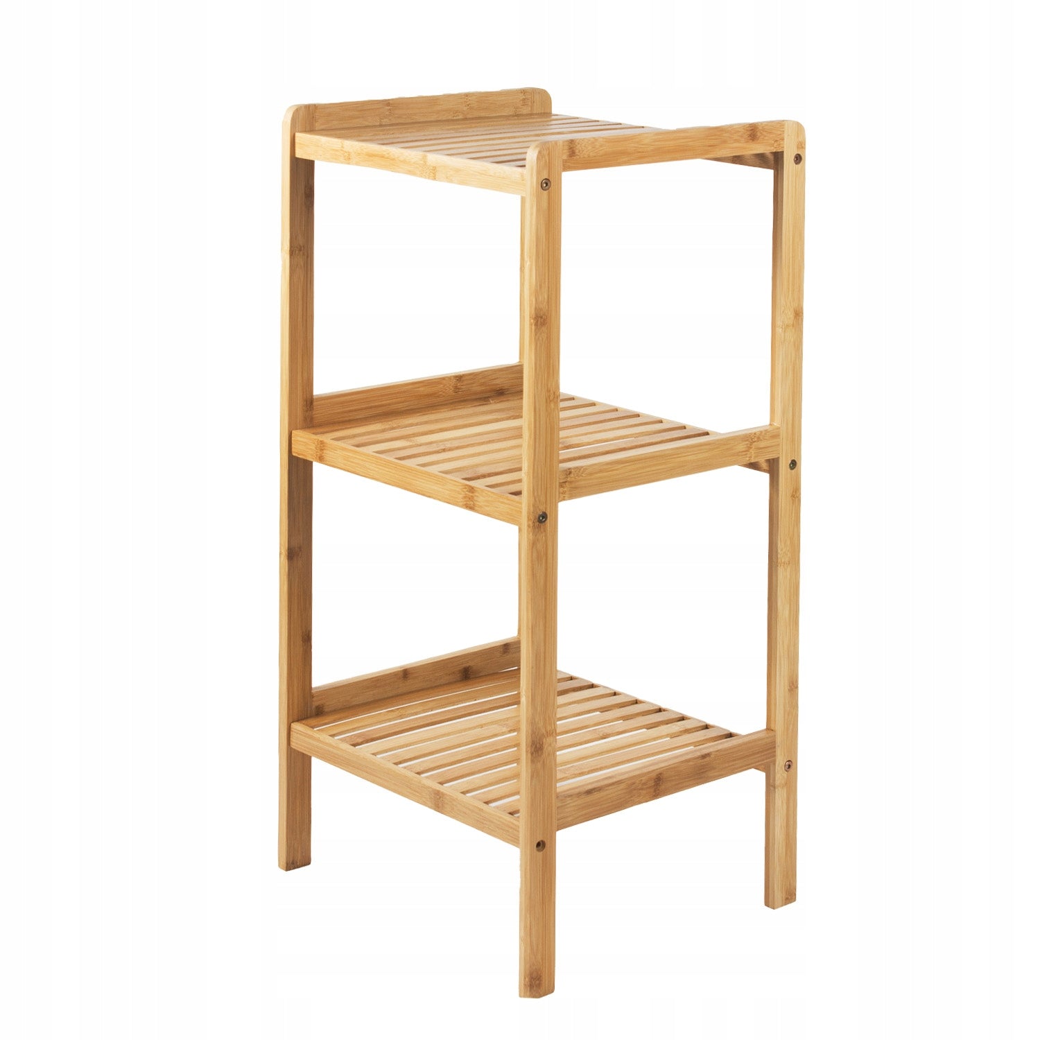 Bamboo Bathroom Rack ECO 78x37x33cm 3 Shelves Cabinet for Office Kitchen