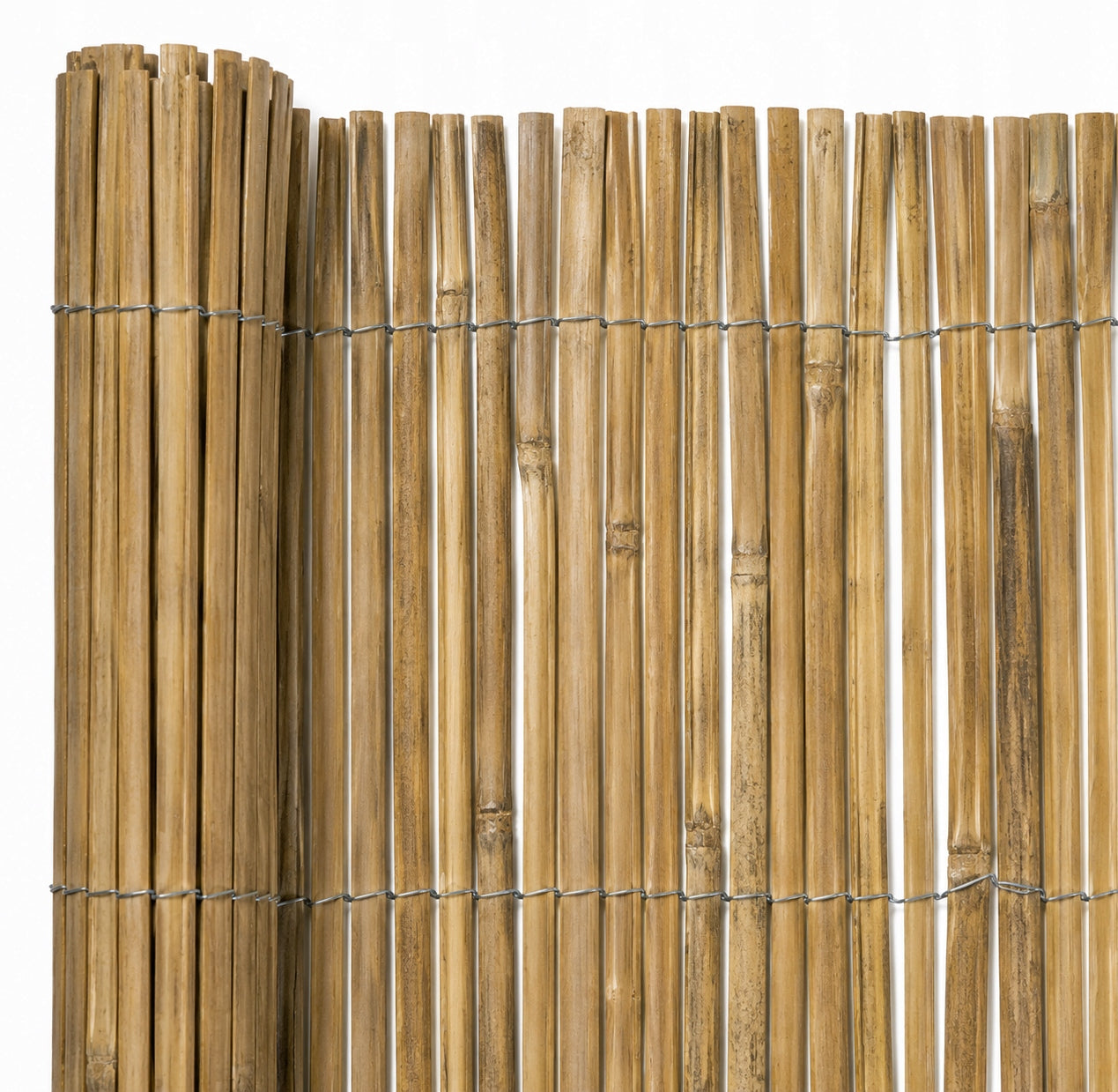 Bamboo Mat Balcony Cover 1,2x3m Natural For Balcony Terrace Fence Brand Agromen