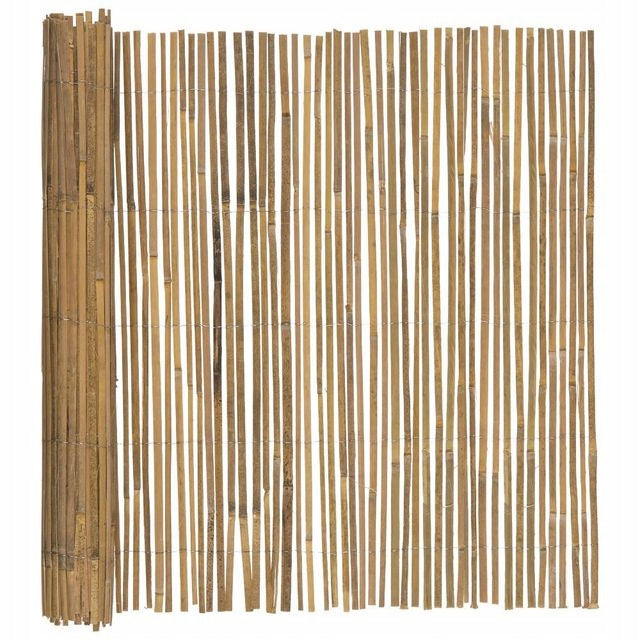 Bamboo Mat Balcony Cover 2x5m Natural For Balcony Terrace Fence Packaging status original