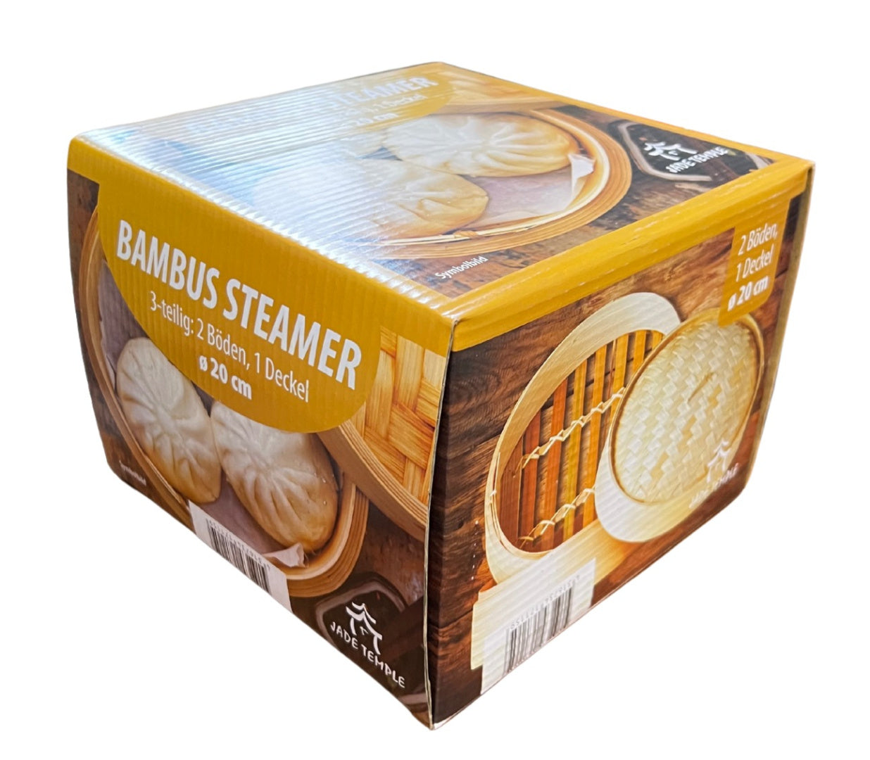 Bamboo Steamer 20cm Jade Tample