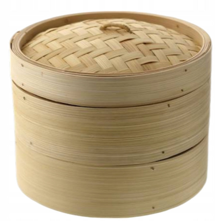 Bamboo Steamer Round 20cm for Steaming