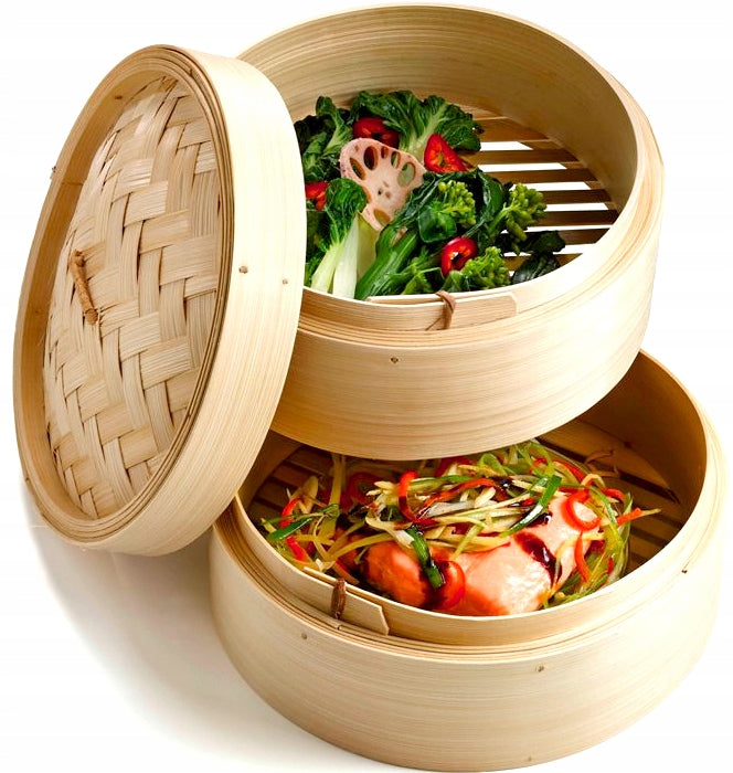 Bamboo Steamer Round 25cm Steaming Manufacturer code 6017262