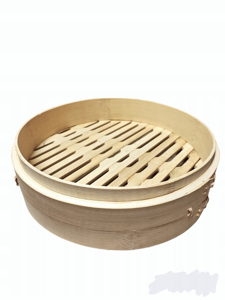 Bamboo basket for steaming without lid H&S 25cm Brand H&S
