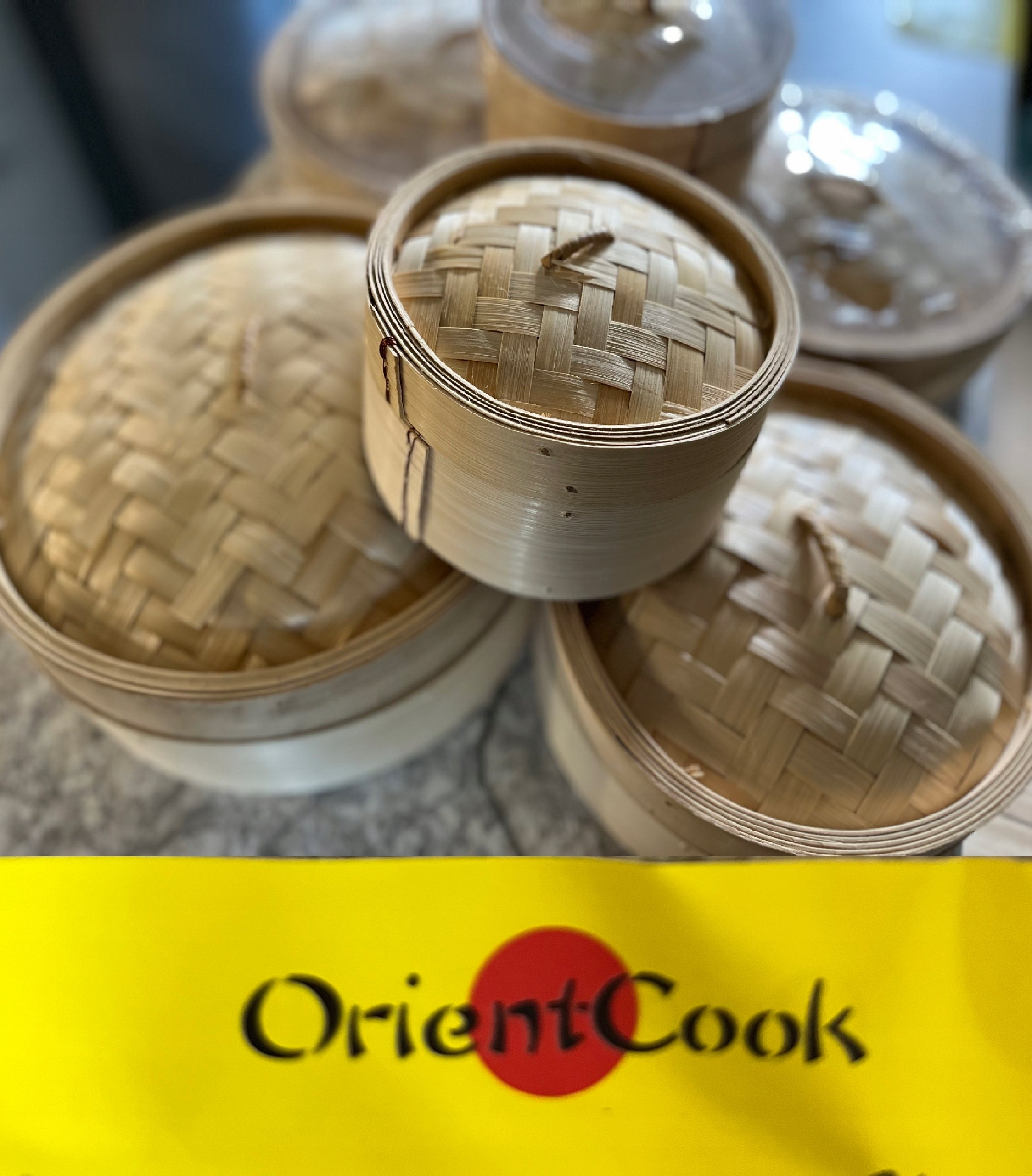Bamboo evaporator 20cm (8'') OrientCook Packaging status original