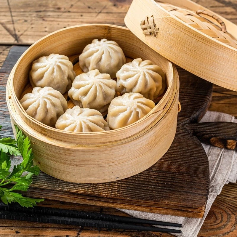 Bamboo steamer one-story steamer 20 cm Capacity 2 l