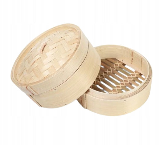 Bamboo steamer round 20cm x 20cm x 15,5cm Manufacturer code 32543265467457