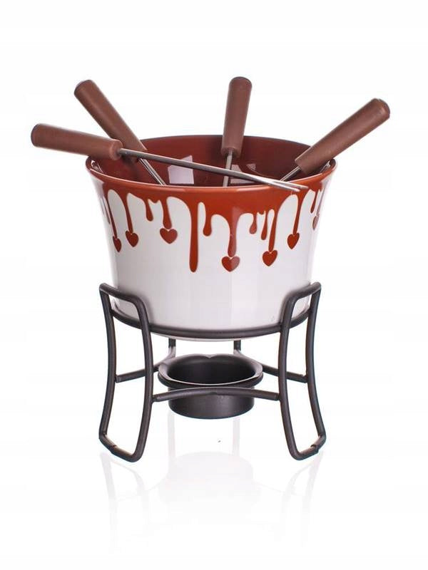 Banquet 6 Pcs Chocolate Fondue Set Choco Dark Set