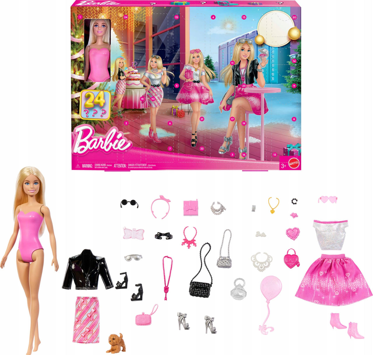 Barbie Advent Fashion Calendar JFL63 Packaging status original