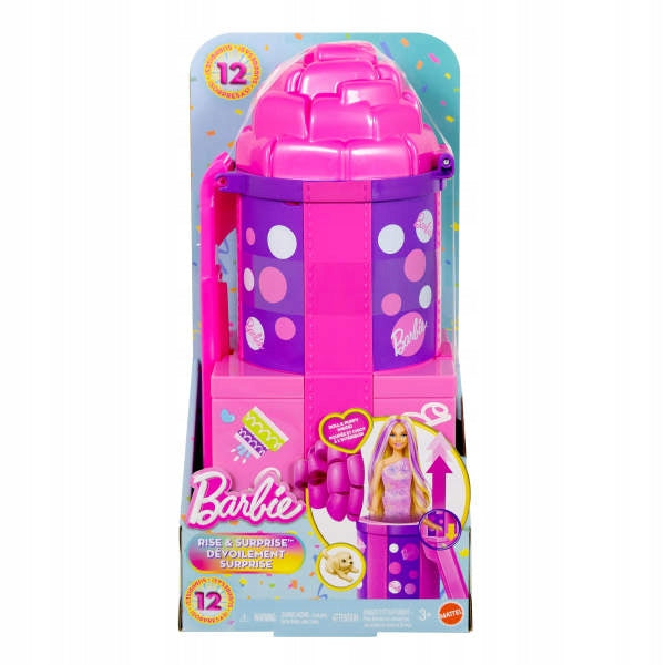 Barbie Birthday Surprise with Slide Doll Set Toy JKF66