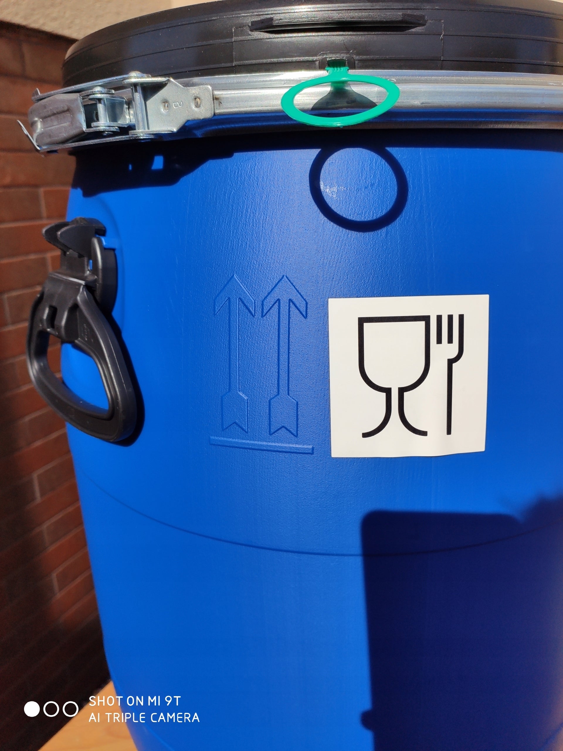 Barrel 60l for pickling, mash set NEW!! attestation, with gasket in the lid Packaging status original