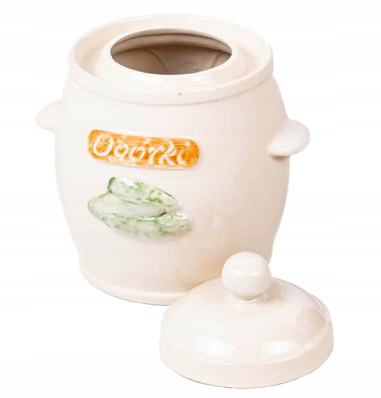 Barrel "Cucumbers" 5L cream (Hermetic) EAN (GTIN) 5906651045627