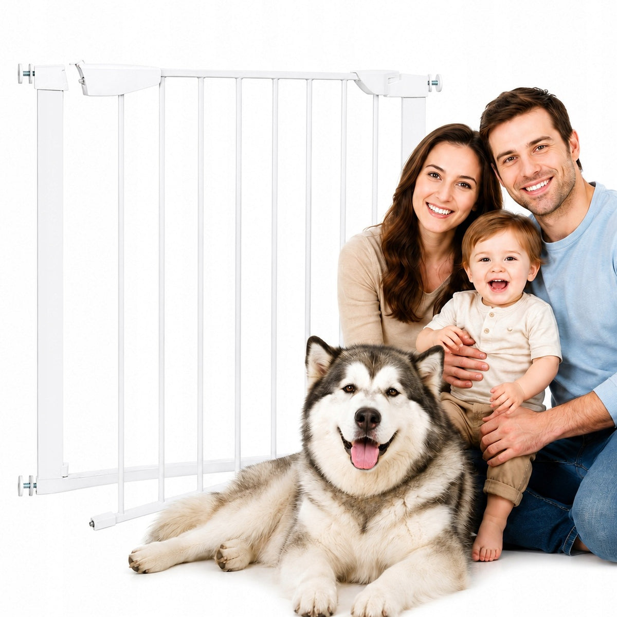 Barrier for Stairs Expansion Safety Gate Child Dog 75-82cm