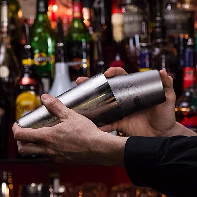 Bartending Shaker Tin-Tin 2-Piece 800/500 ml Stainless Steel Packaging status original