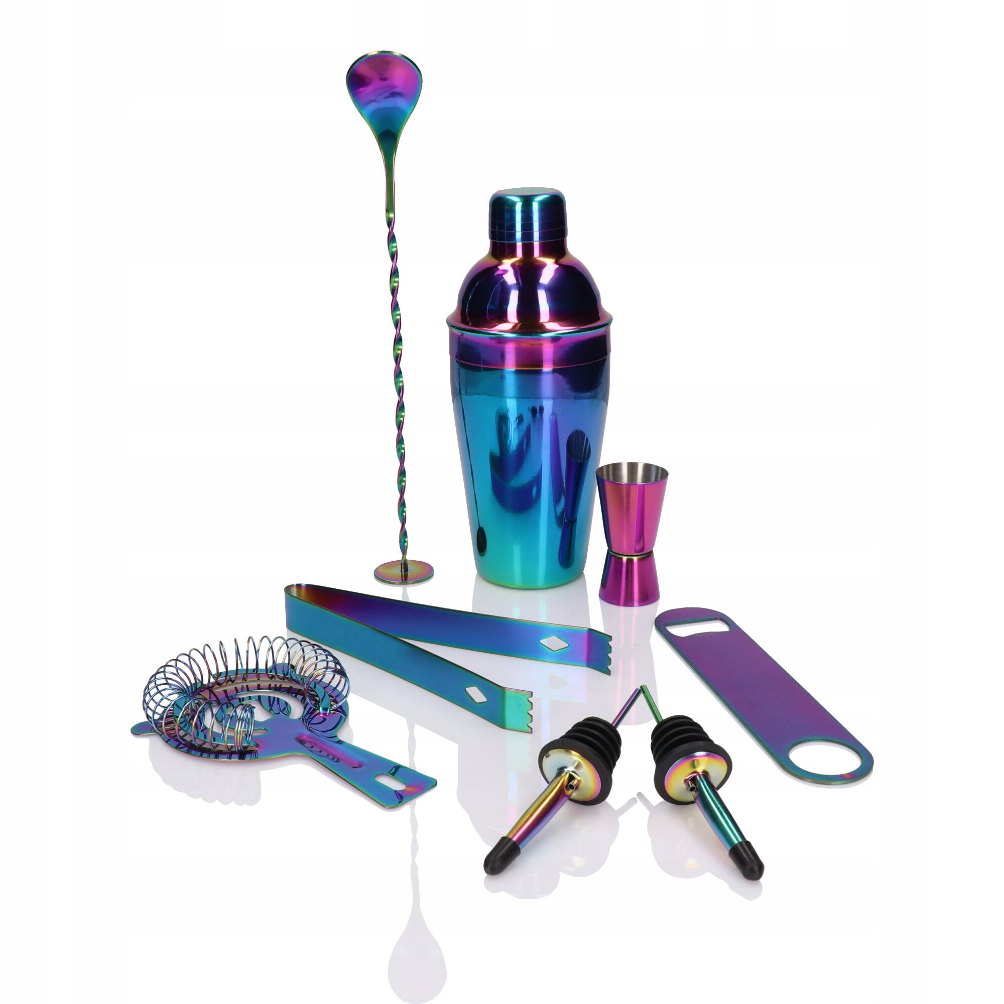 Bartending set 8 rainbow elements Packaging status original