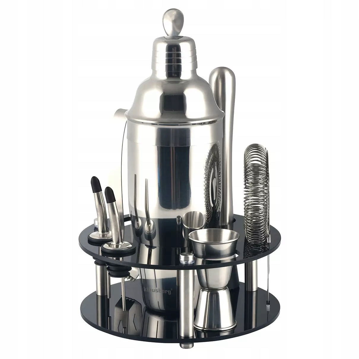 Bartending set, silver 9 elements Klausberg