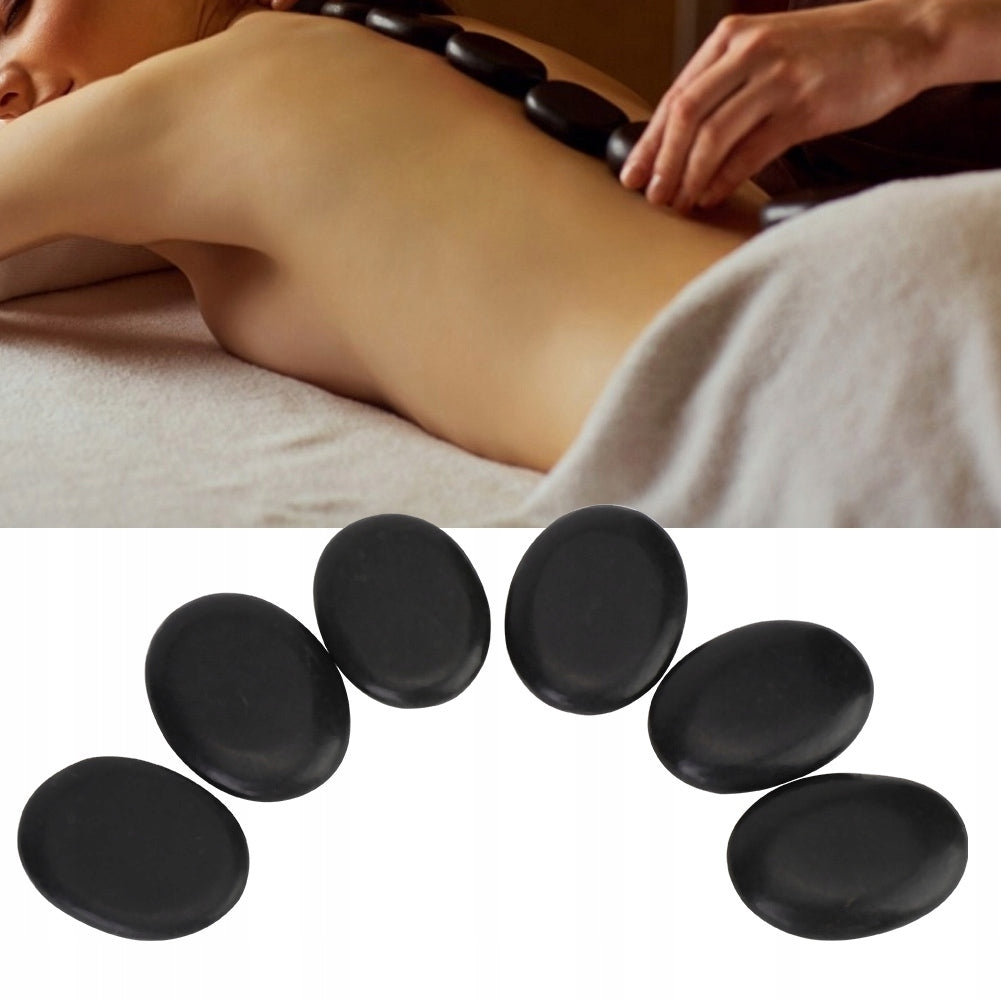 Basalt stone for massage 12 pcs. Manufacturer code JM26135