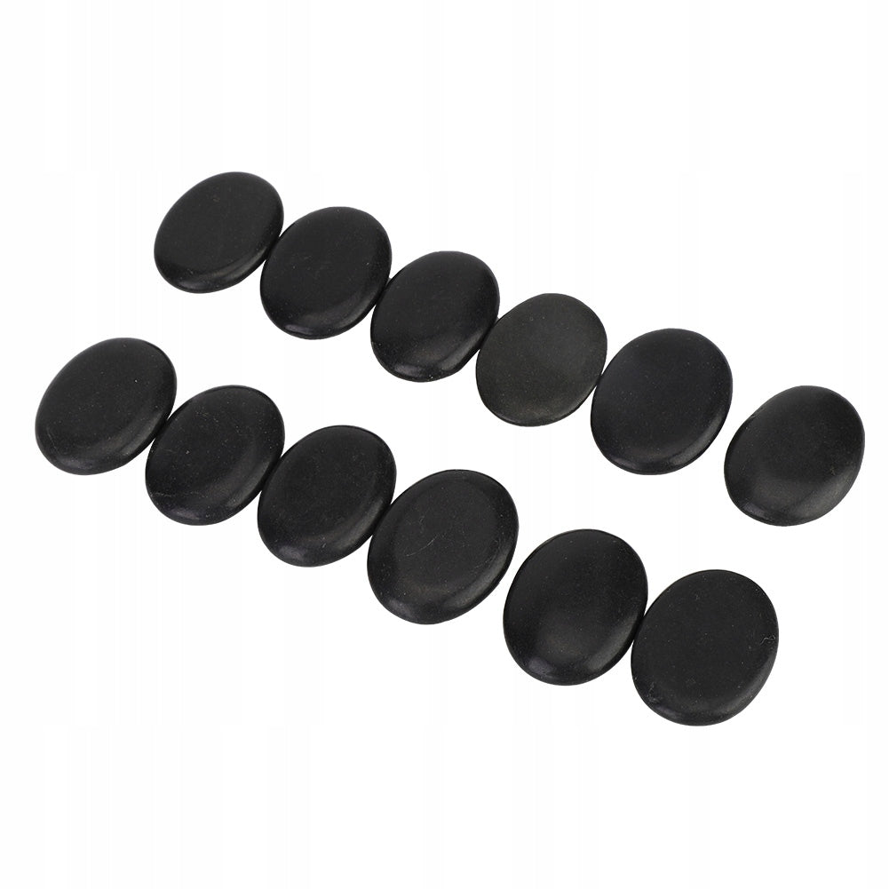Basalt stone for massage 12 pcs.