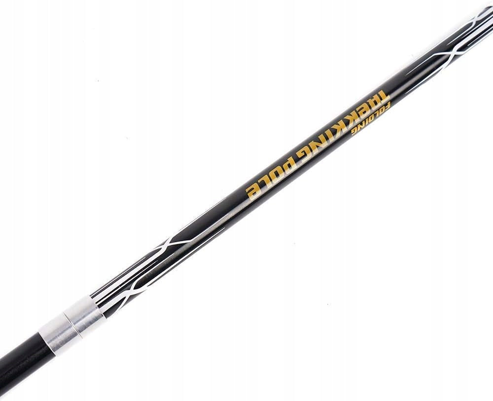 Basalt trekking pole 135cm tips cover Color black