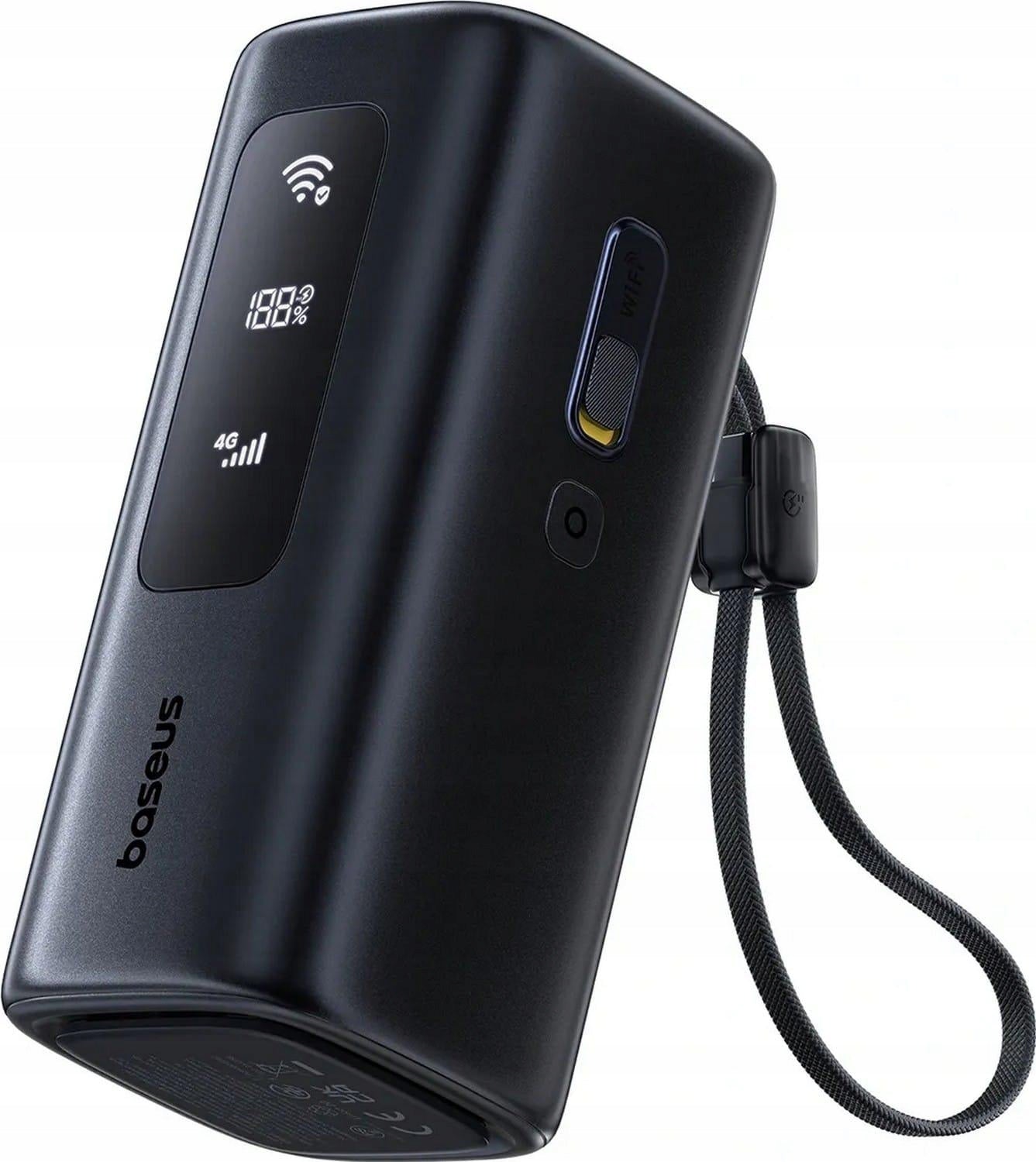 Baseus EnerGeek GX11 MiFi 20000 mAh 67W with Wi-Fi black