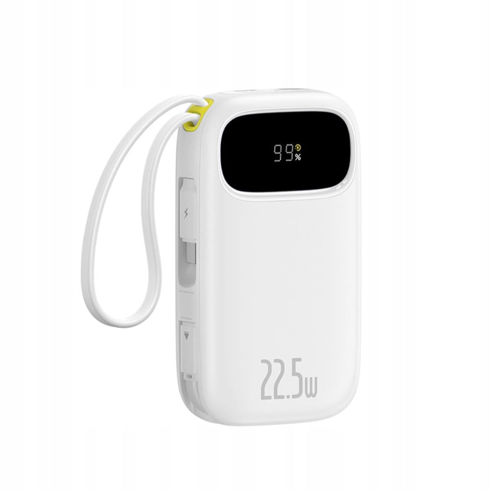 Baseus Qpow3 Power Bank 10000 mAh 22.5W with Moon White Display