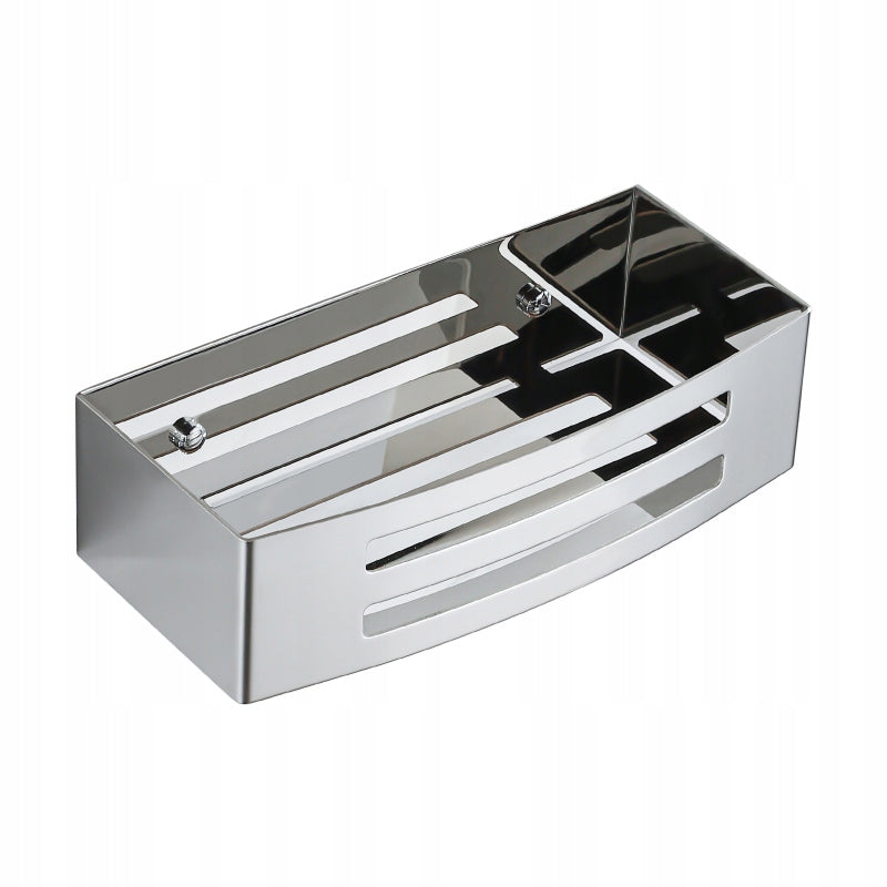 Basket Bathroom Shelf Chrome for Shower