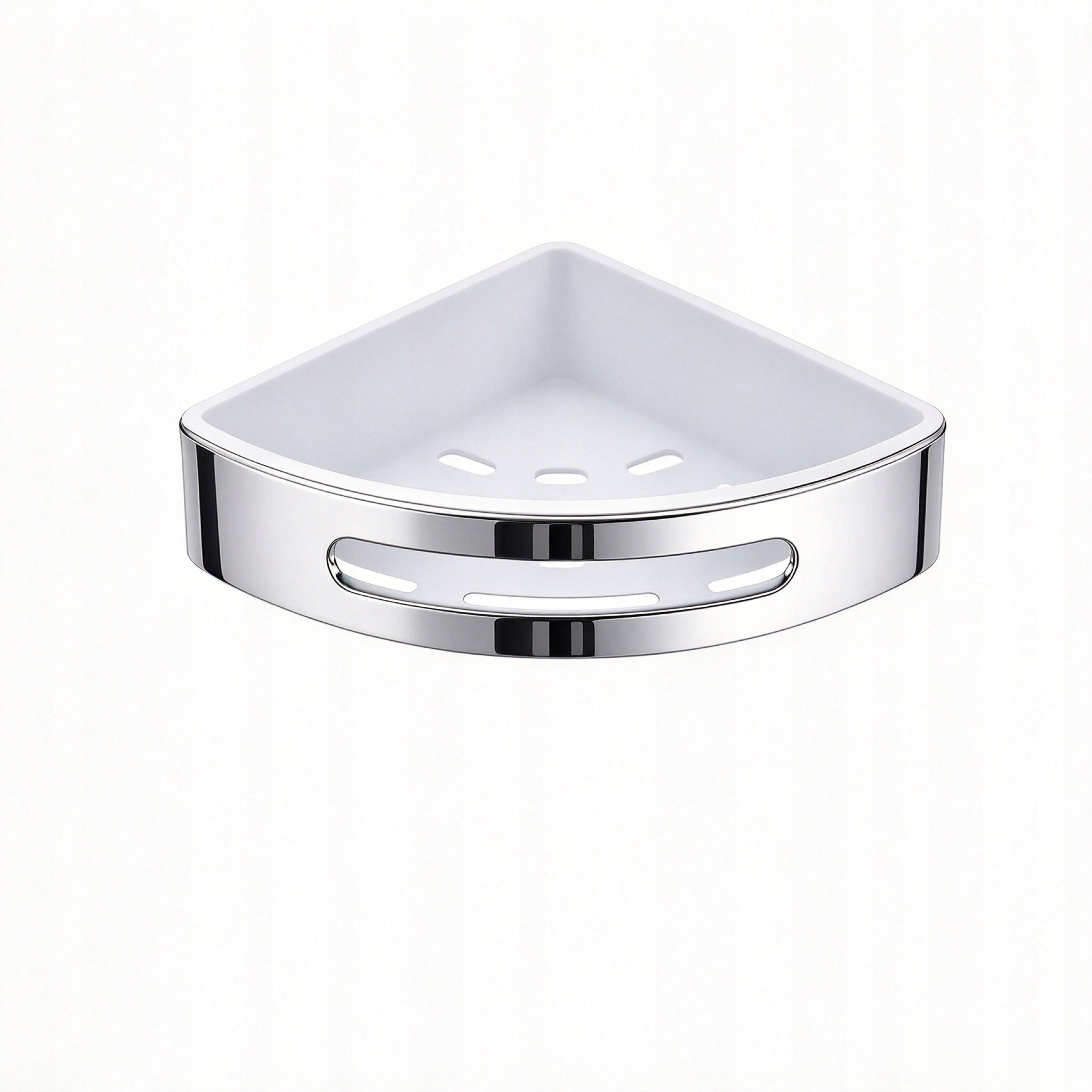 Basket Corner Bathroom Shelf Chrome for Shower