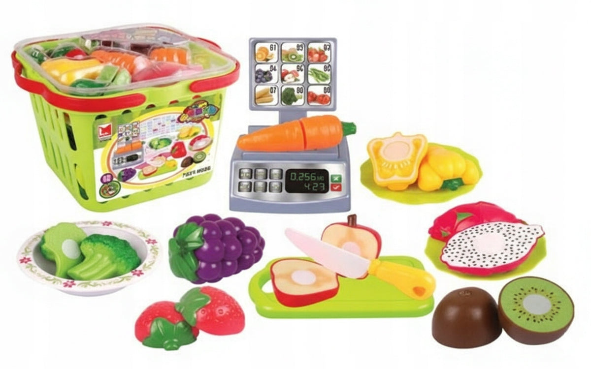 Basket With Shopping And Weight Slicing Possibility Cooking Fun Packaging status original