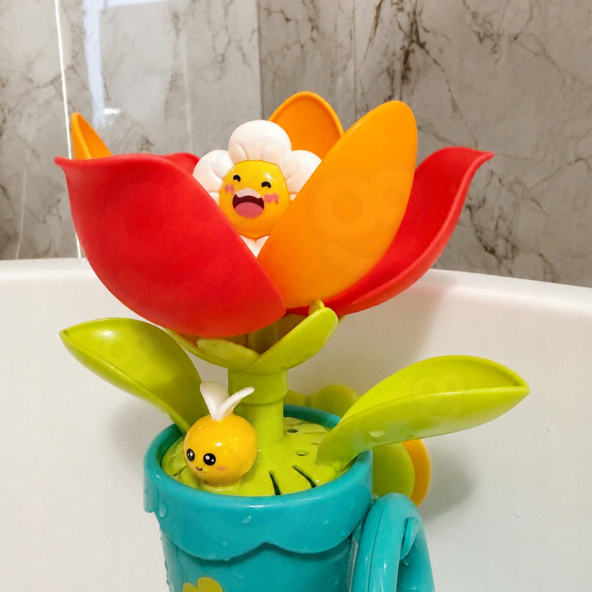 Bath Toy Blooming Flower with Konewka Brand Woopie