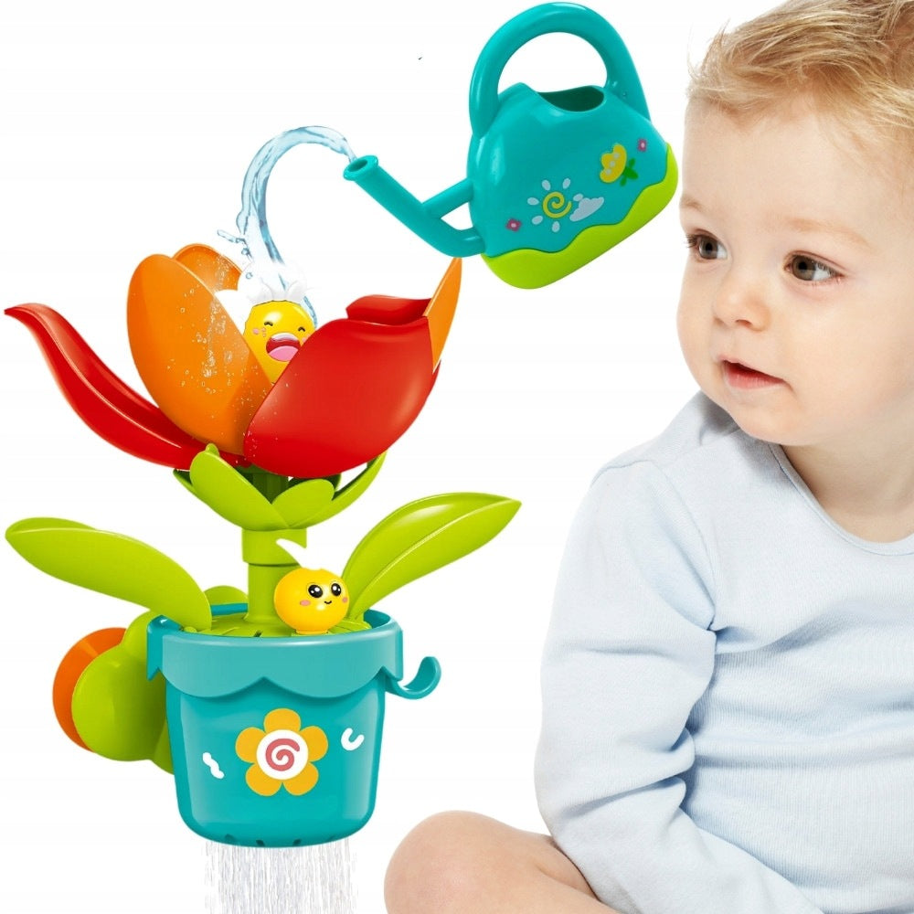 Bath Toy Blooming Flower with Konewka