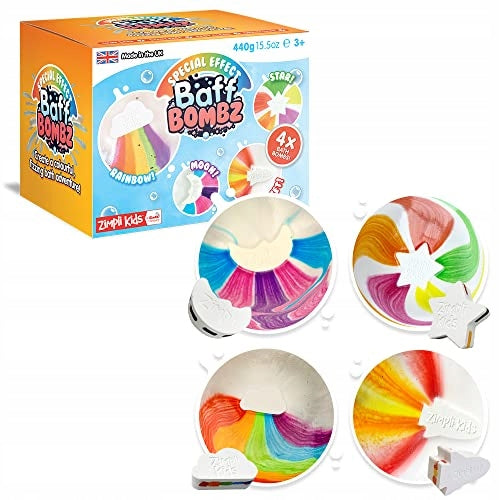 Bath shapes that change the color of the water 4 pcs.