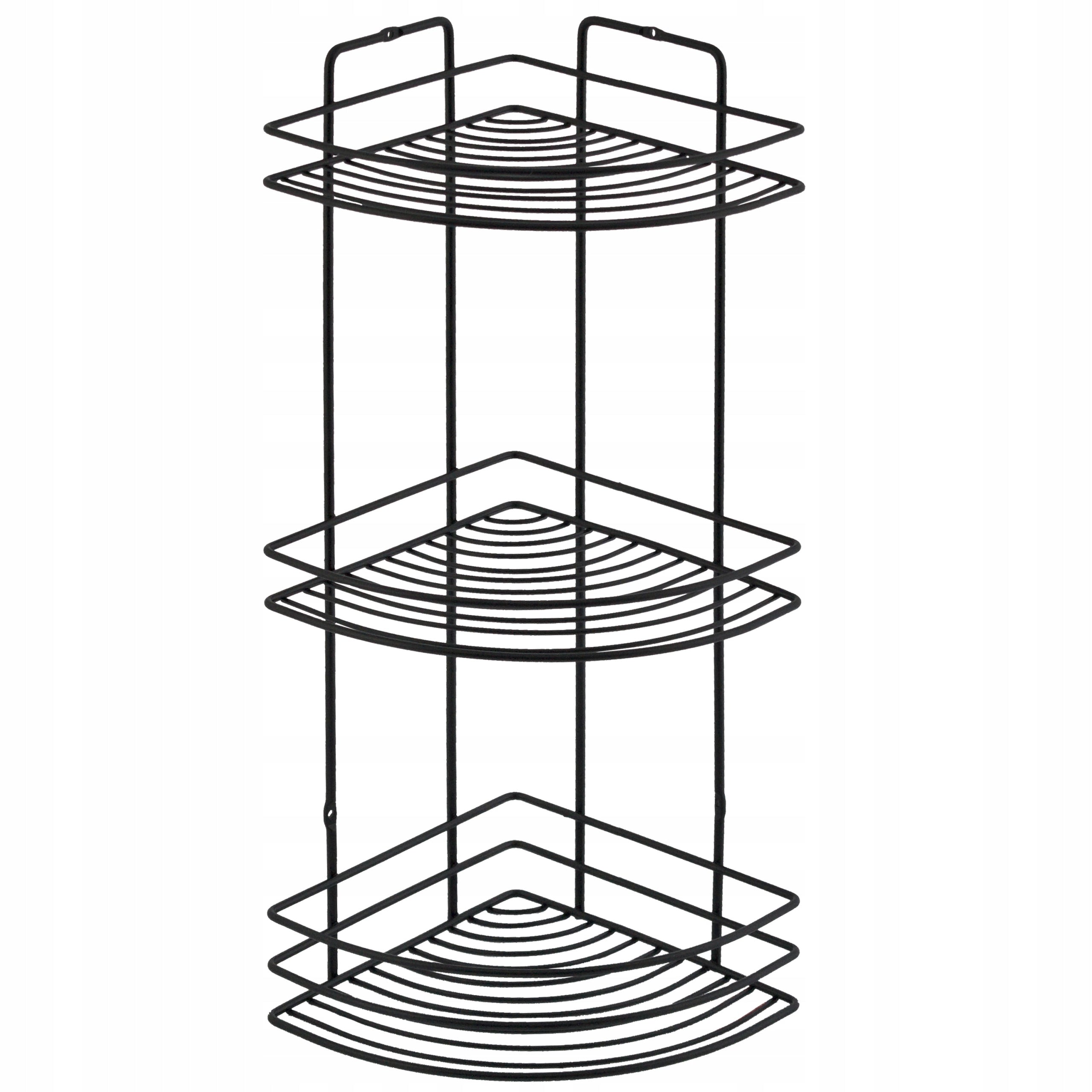 Bathroom Kitchen Corner Shelf 3 Tier Durable Wire Stylish Packaging status original