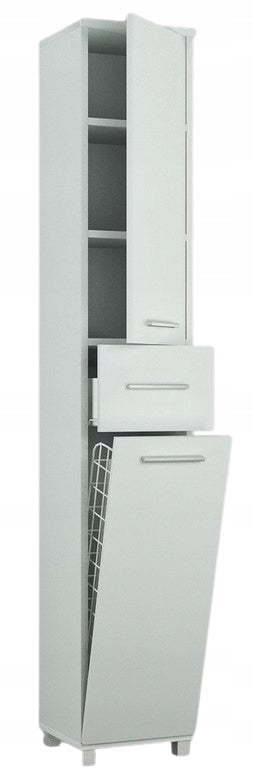 Bathroom Post 2D1SZ1K with Basket Bookcase Cabinet M4K