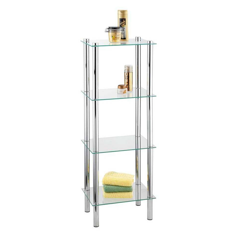 Bathroom RACK METAL glass 4 levels WENKO