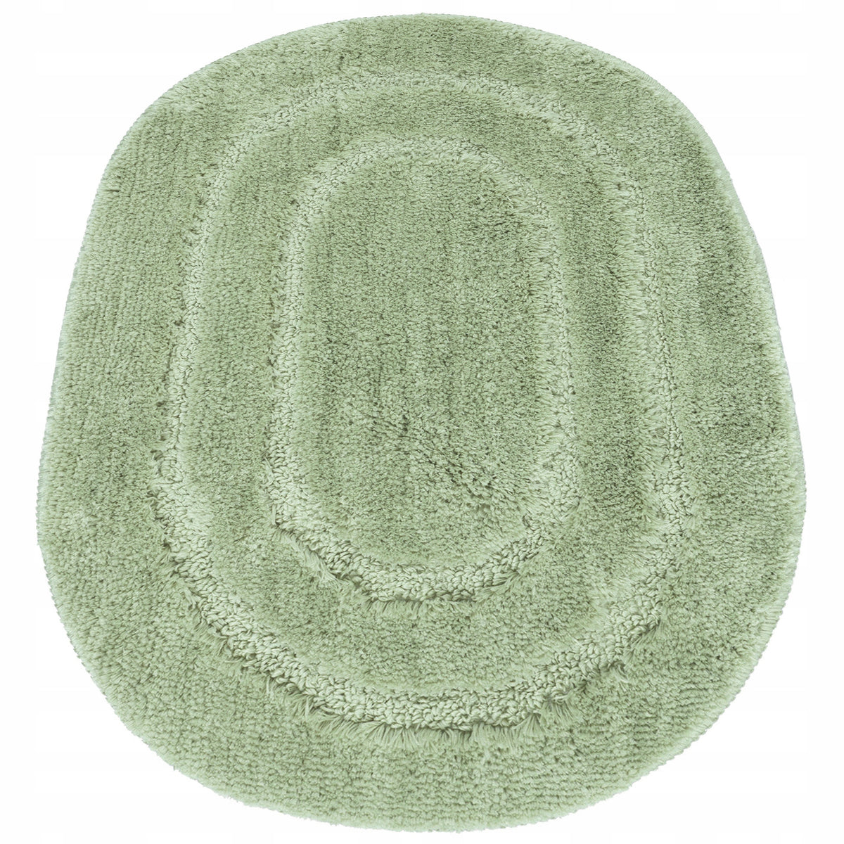 Bathroom Rug Anti-Slip Absorbent Washable Fashionable Sage 40x60