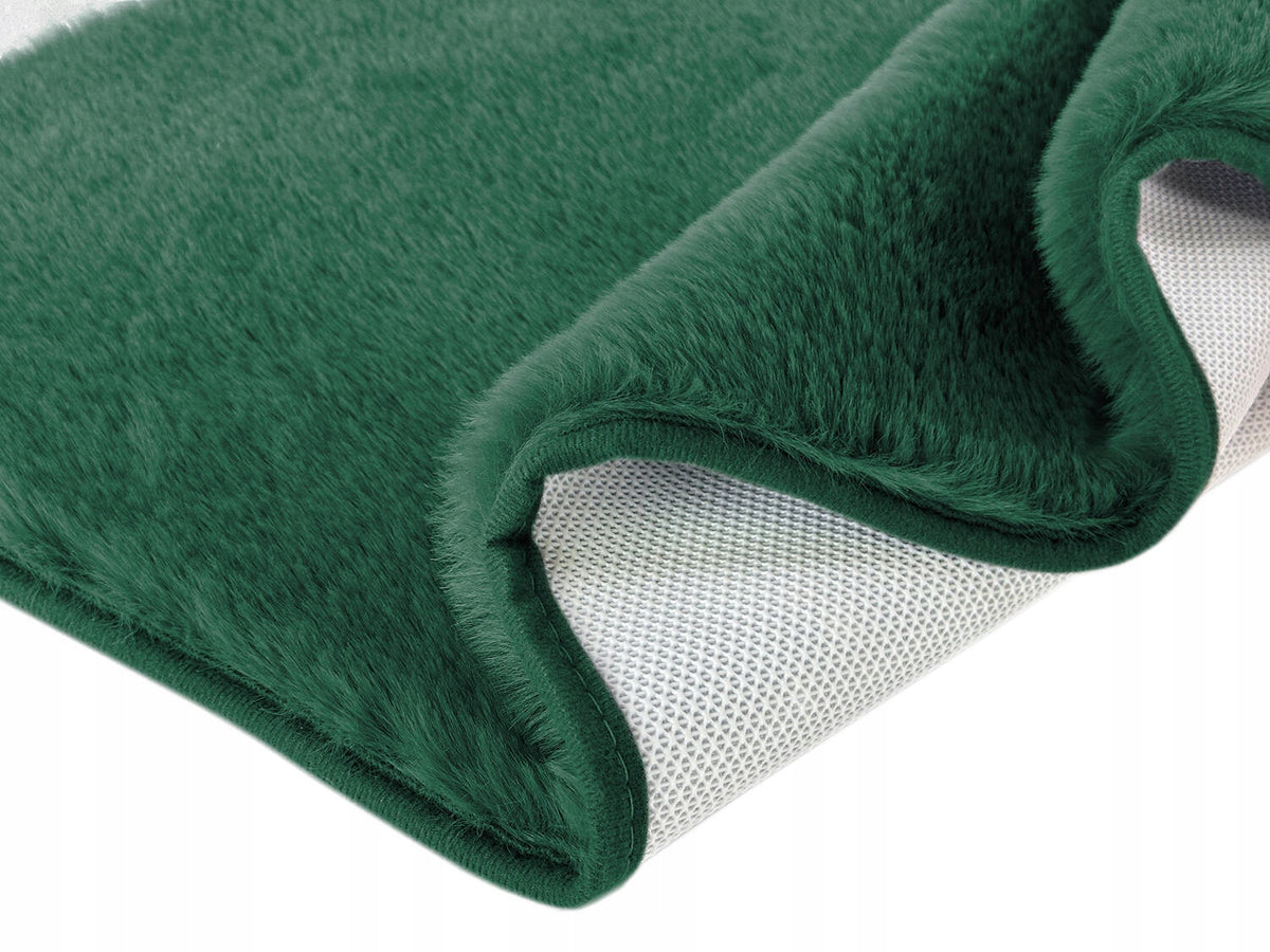 Bathroom Rug Anti-Slip Lombok Soft Fluffy Green 50x80 cm Manufacturer code 5900072440009