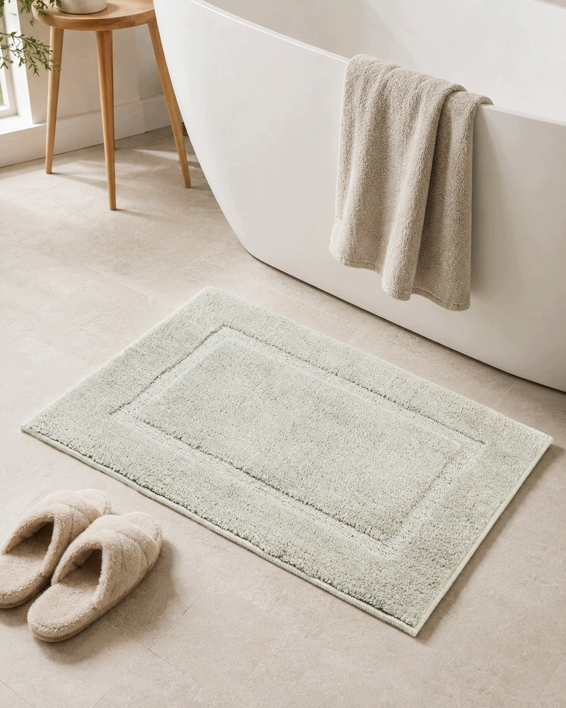 Bathroom Rug Anti-Slip Quick-Drying Mat Beige Soft 65x45 cm Packaging status original