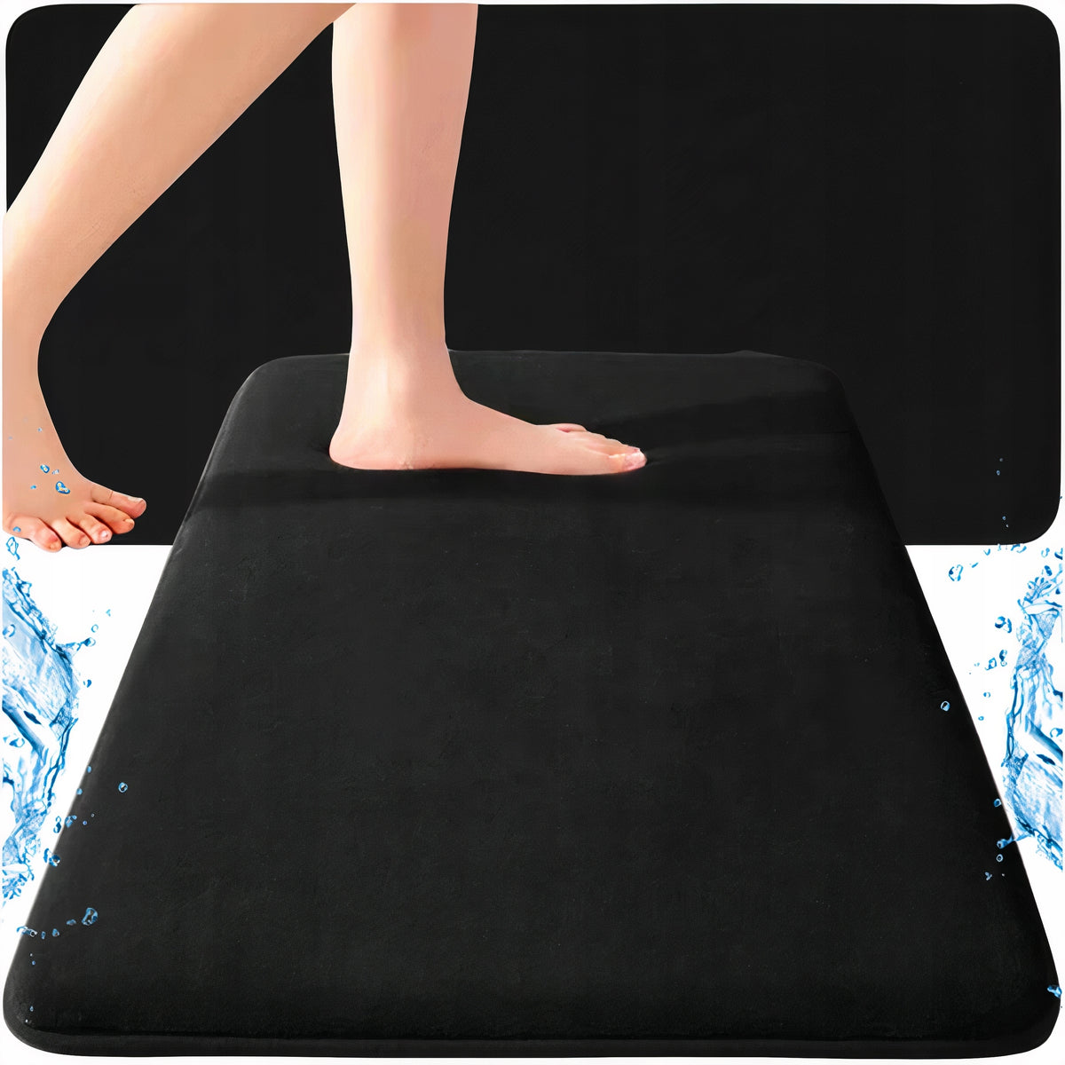 Bathroom Rug Mat Quick Drying Absorbent Non-Slip for Bathroom Toilet Manufacturer code Mata Dywanik Łazienkowa szybkoschnący