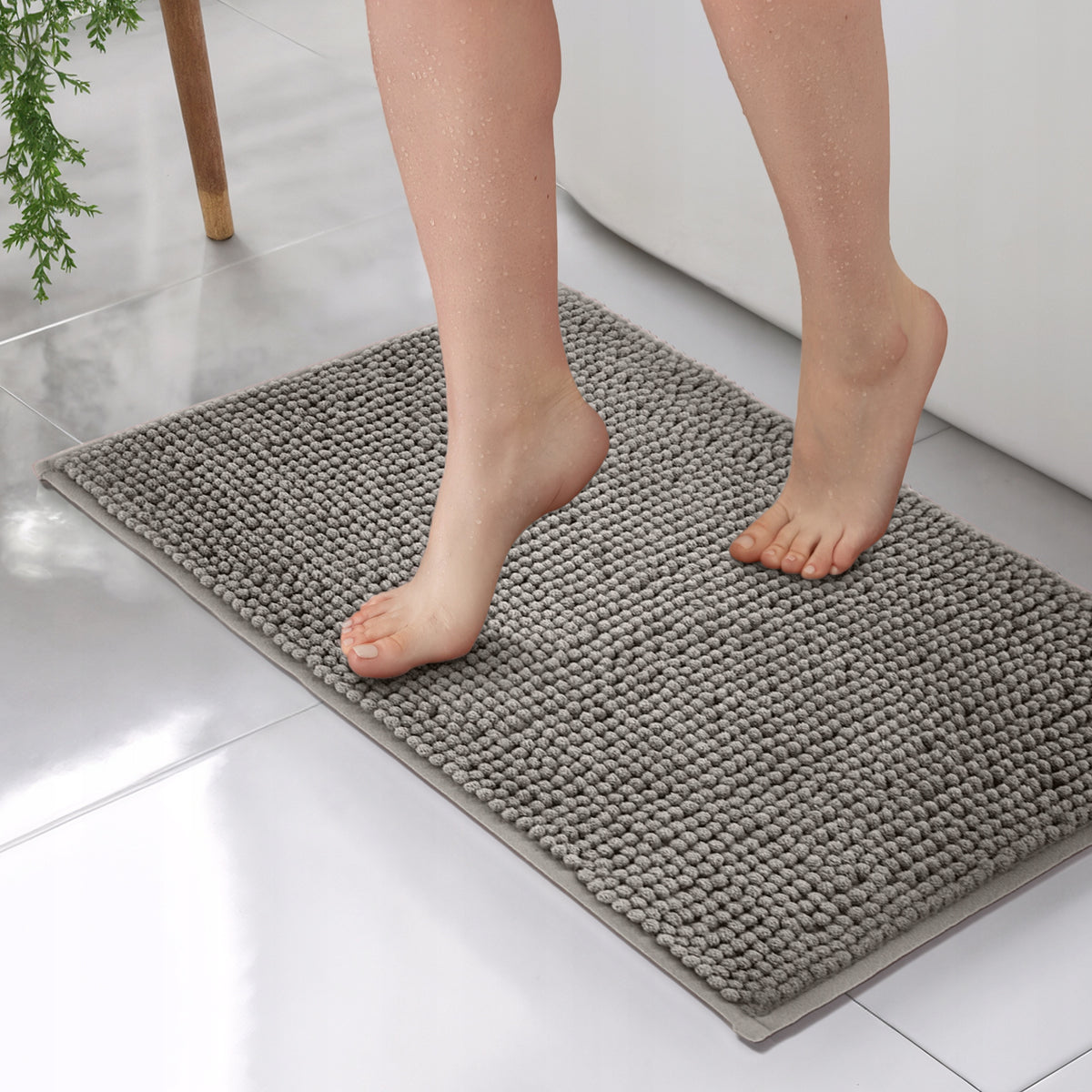 Bathroom Rug Non-slip Soft 40x60 DarianA Minimal Beige Packaging status original