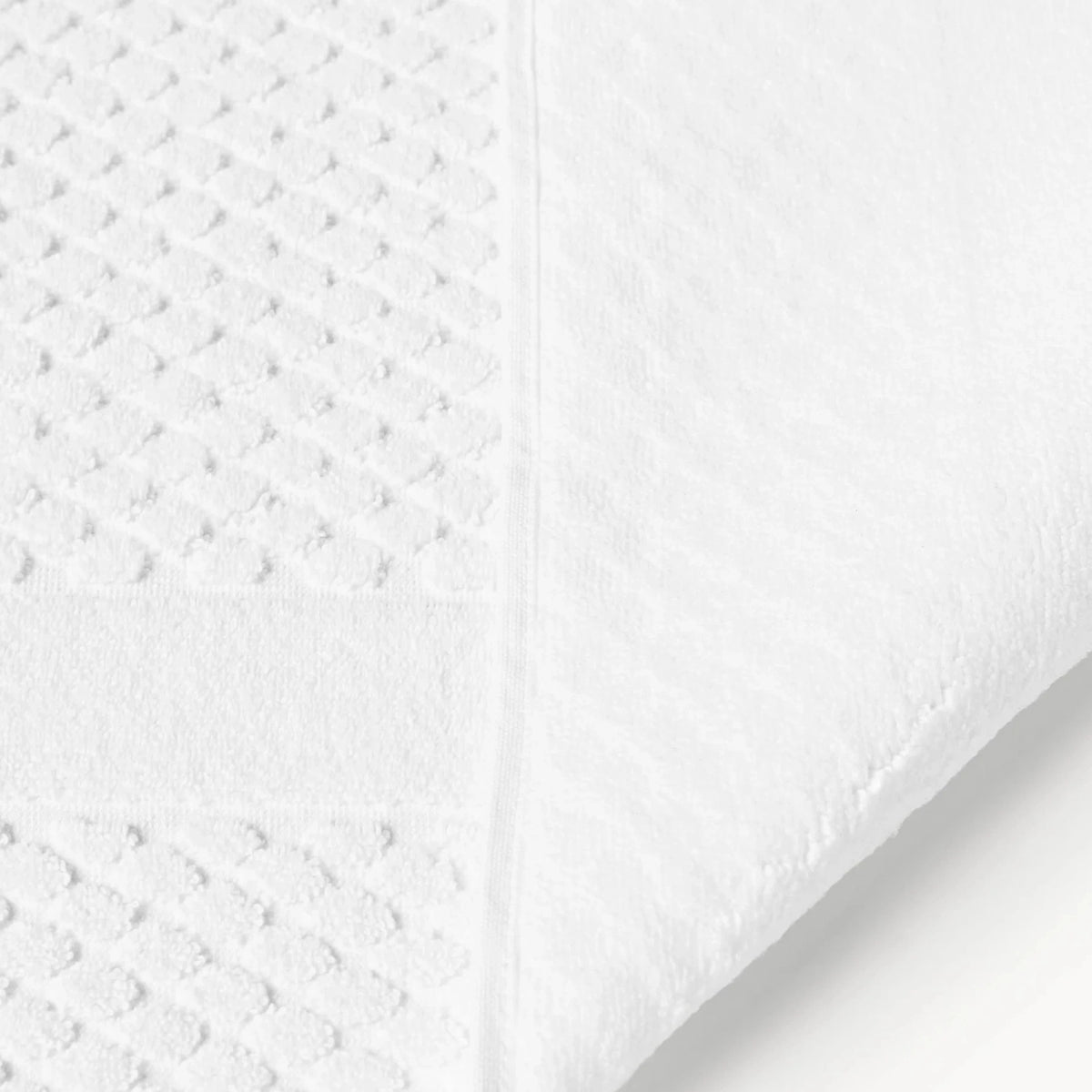 Bathroom Rug WESTWING non-slip cotton mat white 70 x 120 Brand Westwing